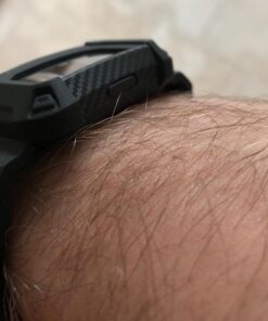 SUPCASE Unicorn Beetle Pro Series Design for Fitbit Charge 2, Replacement Bands with Built-in Rugged Protective Case (Black) Black 43 61Qny94YpqL