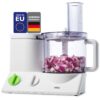 Braun FP3020 12 Cup Food Processor Ultra Quiet Powerful motor, includes 7 Attachment Blades + Chopper and Citrus Juicer , Made in Europe with German Engineering, White 18 61Qom50sFpL