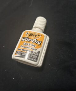 BIC Wite-Out Quick Dry Correction Fluid, 20 ml 34 61Qpzx4xrfL