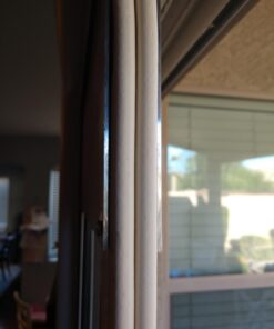 Keliiyo Door Weather Stripping, Window Seal Strip for Doors and Windows - Self-Adhesive Foam Weather Strip | Soundproof Seal Strip Insulation Epdm D Type 66ft(20m) 2 Pack (White) #01White 36 61QqQY6bKlL