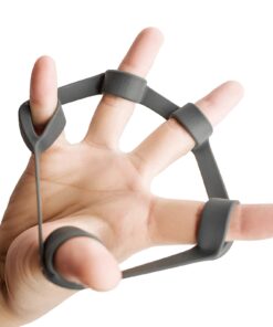 Airisland Finger Stretcher Hand Resistance Bands Hand Extensor Exerciser Finger Grip Strengthener Strength Trainer Gripper Set for Arthritis Carpal Tunnel Exercise Guitar and Rock Climbing 3pcs 19 61Qt7tdhk7L