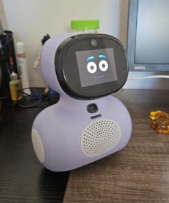 MIKO Mini: AI Robot for Kids | Fosters STEM Learning & Education | Packed with Games, Dance, Singing | Child-Safe Conversational Learning | Best Christmas Gift for Boys & Girls 5-12 Purple 32 61Qtm5HQ0HL