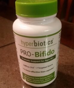 Hyperbiotics Vegan Pro Bifido Tablets | Probiotics for Women & Men, Adults Over 50 | Digestive Health, Immune Support | Nutritional Supplement, Time Released | 60 Count 18 61Qtn6MoKRL 2