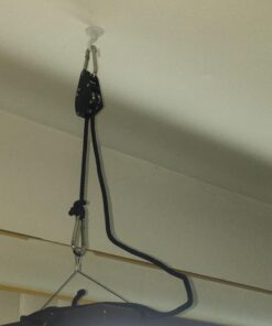 Apollo Horticulture GLRP14 1/4" Grow Light Heavy Duty Adjustable Rope Hanger with 8 Feet Braided Rope at 300 lbs Capacity per Pair Pair of 1/4" 6 61QuHlS7tRL