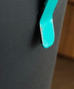 Coffee Gator Stainless Steel Canister - Large 22oz, Silver Coffee Grounds and Beans Container with Date-Tracker, CO2-Release Valve, and Measuring Scoop - Ideal Coffee Lovers Gifts for Her Gray with Green 55 61QuRCycYXL