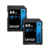 Lexar Professional 633x 64GB (2-Pack) SDXC UHS-I Cards, Up To 95MB/s Read, for Mid-Range DSLR, HD Camcorder, 3D Cameras, LSD64GCB1NL6332 (Product Label May Vary) 2 Pack 64GB 2 Pack 93 61QvLCzWLoS