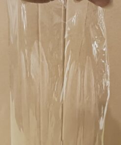 DIVISIONAL Mini Stretch Wrap Roll with Handle 5in x 1000ft Clear 80 Gauge Plastic Wrap Self Adhering Wrapping Moving Shipping Packaging Stretch Film Pallet Film 1 34 61QvzimcoQL