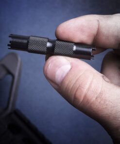 Real Avid Front Sight Adjuster: universal tool for adjusting A1 and A2 Type Front Sights (4-prong and 5-prong BUIS), Black/Tan 31 61Qwyjb3muL