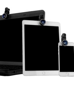 CAMKIX Bluetooth Camera Shutter Remote Control for Smartphones and 5 in 1 Universal Lens KIT - Create Amazing Photos and Selfies (5IN1 Universal Lens KIT and Bluetooth Shutter Remote) BT Remote 15 61QydoqS25L