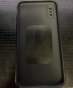 WixGear Mount Metal Plate with Adhesive for Magnetic Cradle-Less Mount - X4 Pack 2 Rectangle and 2 Round (Compatible with Magnetic mounts) (Black) Black 41 61QzDE62yBL