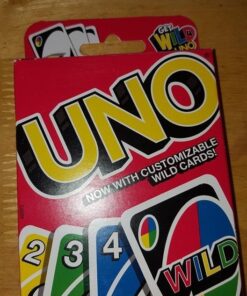 Mattel Games UNO: Classic Card Game, Multi, 8 x 3-3/4 x 81/100 in (42003),7 years and up 44 61QzZO4XZJL