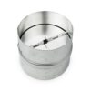 neverest RK 4" Professional Backdraft Shutter Damper Connector Duct 4 Inch 18 61R zDPpQKL