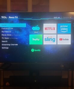 TCL 55S517 55-Inch 4K Ultra HD Roku Smart LED TV (2018 Model) 55 in TV only 36 61R1VRtht7L