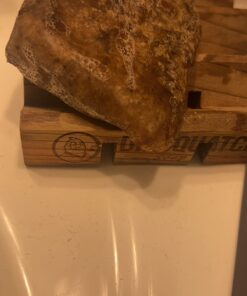 era of nature Best Raw ORGANIC AFRICAN BLACK SOAP, for Dry Skin and Skin Conditions. Pure & Natural Ingredients, Imported From Ghana - 1lb (16oz) 42 61R2BNp6bfL