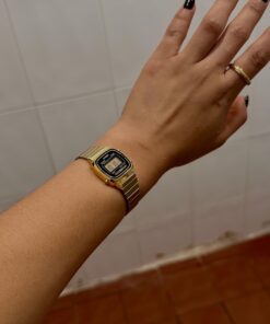 Casio Women's Vintage LA670WGA-1DF Daily Alarm Digital Gold-tone Watch 32 61R2QOXaavL