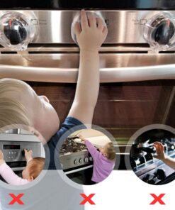 EUDEMON Clear 6pack Safety Children Kitchen Stove Gas Knob Covers (Clear) 29 61R4Ej9kadL