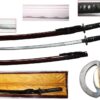 New Handmade Battle Ready Razor Sharp Japanese Fighting Samurai War Lord Warrior Miyamoto Musashi Wakizashi Katana Sword