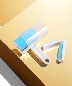 iLifeTech Reusable Sticky Picker Set Cleaner Lint Roller Pet Hair Remover Brush, Blue 4" Medium Set 35 61R4xdfwhSL