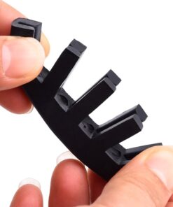 eBoot Rubber 4/4 Violin Practice Mute, Black 18 61R6B OpeKL