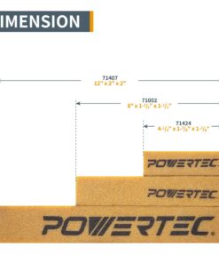 POWERTEC 71002 Abrasive Cleaning Stick for Sanding Belts & Discs | Natural Rubber Eraser - Woodworking Shop Tools for Sanding Perfection 8-1/2" 18 61R7Kr5HMiL