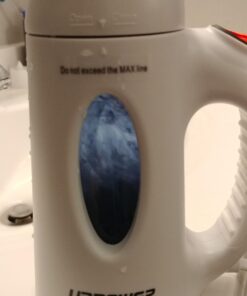 URPOWER Steamer for Clothes Steamer, Portable Handheld Garment Fabric Steamer Fast Heat-up Powerful Clothes Steamer with High Capacity for Home and Travel - Not for Abroad 01-130ml White 64 61R7QtgJwqL