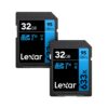 Lexar Professional 633x 32GB (2-Pack) SDHC UHS-I Card, Up To 95MB/s Read, for Mid-Range DSLR, HD Camcorder, 3D Cameras, LSD32GCB1NL6332 (Product Label May Vary) 32GB 2 Pack 43 61R7n1jlvJS
