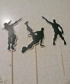 Birthday Cupcake Toppers – 48 Pieces Dance Floss Cake Decoration Party Supplies – Cupcake Toppers for Boys – Perfect for Kid’s Birthday Parties, Sleepovers, School Party, Game Night. 28 61R8P7rqoSL