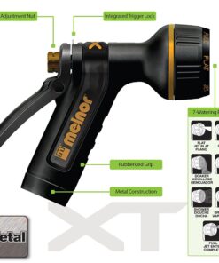 Melnor 65040-AMZ XT Metal Rear Trigger Nozzle with QuickConnect Product Adapter Set, Amazon Bundle 15 61R97CWNFaL 1