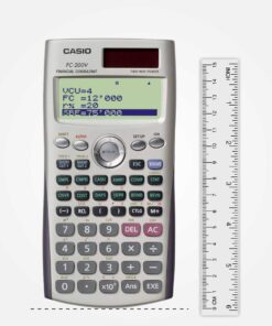 Casio FC-200V Financial Calculator with 4-Line Display 10 61R9D4XU3XL