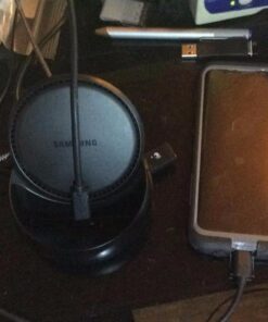 Samsung DeX Station, Desktop Experience for Samsung Galaxy Note8 , Galaxy S8, S8+, S9, and S9+ W/ AFC USB-C Wall Charger (US Version with Warranty) 31 61RDEpRMonL