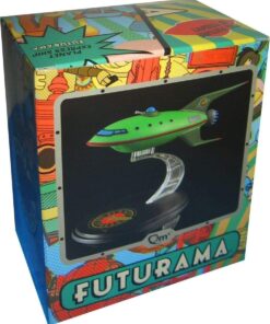 Alternative view of Futurama LootCrate July 2016 Planet Express Ship Model Q-Fig from QMX by QMX Mini Masters Vehicles