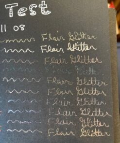 Flair Xtra Sparkle Glitter Gel 10 Colours Xtra Sparkle Gel Pen 38 61REQ BLrL