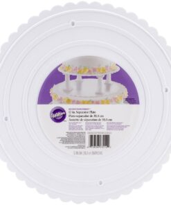 Wilton Decorator Preferred Round Separator Plate for Cakes, 12-Inch 12 inch