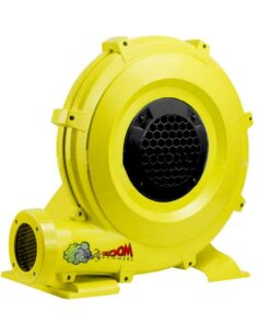 Zoom Blowers Portable Air Pump for Inflatables - Energy Efficient High Power Compact Residential Air Blower for Bounce Houses, Slide Combos, Water Slides and Obstacle Course for Kids .5 HP 17 61RFluEDAPL