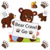 Bear Crawl School & Classroom Sensory Path Kit – with 16 Custom Vinyl Decals 19 61RFmYXsurL