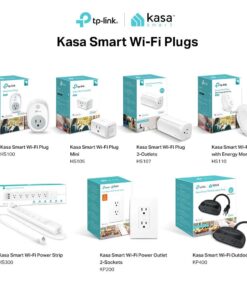 Kasa Smart Plug Classic 15A, Smart Home Wi-Fi Outlet Works with Alexa & Google Home, No Hub Required, UL Certified, 2.4G WiFi Only, 1-Pack(HS105) , White 32 61RJLlyEtVL