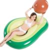 Jasonwell Inflatable Avocado Pool Float Floatie with Ball Water Fun Large Blow Up Summer Beach Swimming Floaty Party Toys Lounge Raft for Kids Adults (XL) Avocado-XL 37 61RKbylA9L