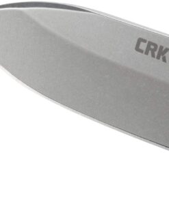 CRKT Squid Folding Pocket Knife: Compact EDC Straight Edge Utility Knife with Stainless Steel Blade and Framelock Handle Silver Stonewash 34 61RKgVpoXyL