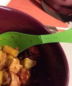 Light My Fire Original BPA-Free Tritan Spork with Full-Sized Spoon, Fork and Serrated Knife Edge, Green 4 61RL3UQ3RfL