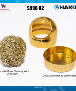 Hakko 599B-02 Wire-type soldering iron tip cleaner 1 PACK 23 61RMBdW2HL
