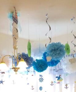 Fun Express Nautical Dangling Swirl Party Decorations - 12 ct 4 61RMoTrTwFL