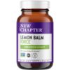 New Chapter Lemon Balm Force with Supercritical Lemon Balm for Mood Support + Immune Support + Non-GMO Ingredients - 30 ct Vegetarian Capsules 14 61ROb80Z AL