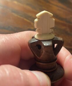 Wegiel Chess Set - Consul Chess Pieces and Board - European Wooden Handmade Game - JUNIOR 68 61ROo UmgaL