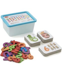 LIKEE Alphabet Number Flash Cards Wooden Letter Puzzle ABC Sight Words Match Games Counting Board Preschool Educational Montessori Toys for Toddlers Boys Girls 3+ Years (36 Cards& 37 Block) 31 61RPDzzp2WL
