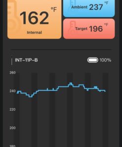 INKBIRD Wireless Meat Thermometer INT-11P-B, Bluetooth Meat Thermometer for Grilling and Smoking, IP 67 Waterproof Wireless Meat Probe for BBQ Oven Grill Smoker Cooking Gifts for Men Women 41 61RPTn9XMmL