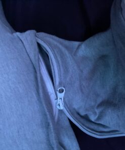 Pharmedoc Pregnancy Pillows, U-Shape Full Body Pillow – Jersey Cover Grey – Pregnancy Pillows for Sleeping – Body Pillows for Adults, Maternity Pillow and Pregnancy Must Haves U Grey 30 61RPyRYQO2L