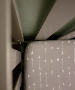 Delta Children Emery 4-in-1 Convertible Baby Crib - Greenguard Gold Certified, Grey 4-in-1 Crib 43 61RQfteJF4L