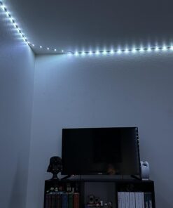 KSIPZE 100ft Led Strip Lights RGB Music Sync Color Changing,Bluetooth Led Lights with Smart App Control Remote,Led Lights for Bedroom Room Lighting Flexible Home Décor 39 61RQpc9topL