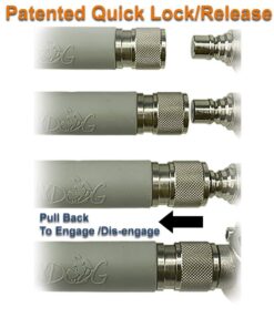 Alternative view of Walky Dog Plus Hands Free Dog Bicycle Exerciser Leash Newest Model with 550-lbs Pull Strength Paracord Leash Military Grade