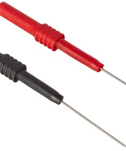 ES Electronic Specialties 142-5 Flexible Silicon Back Probe Pin, RED, BLACK